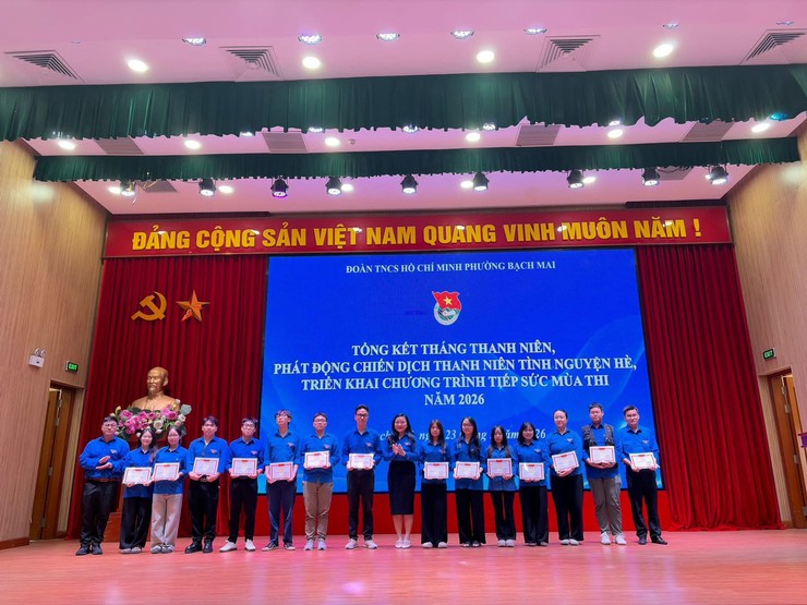 Phường Bạch Mai: 🌟 KHỞI ĐỘNG MÙA HÈ TÌNH NGUYỆN 2026 CÙNG TUỔI TRẺ PHƯỜNG BẠCH MAI 🌟- Ảnh 2.