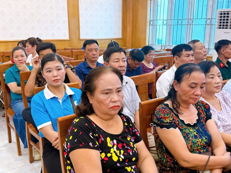 Phường Thanh Liệt tọa đàm nâng cao giải pháp khắc phục điểm nghẽn vệ sinh môi trường- Ảnh 5.