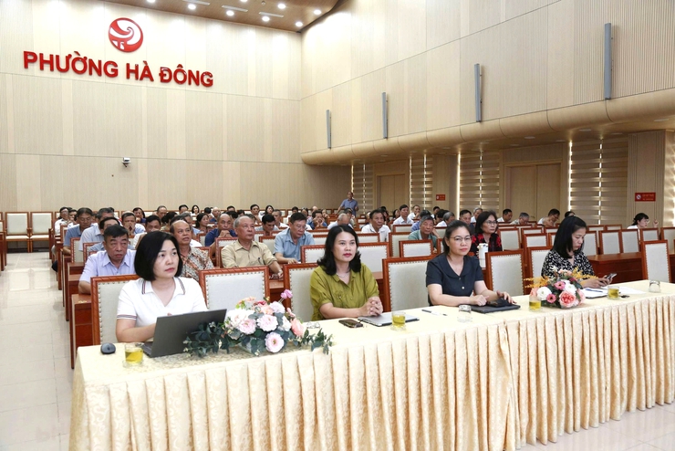 Phường Hà Đông tham dự hội nghị Báo cáo viên Trung ương tháng 6-2026- Ảnh 1.