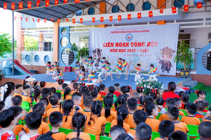 Trường Mầm non Đồng Dương tổng kết năm học 2025 – 2026 với nhiều kết quả nổi bật- Ảnh 3.