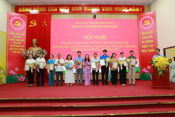 Phường Phương Liệt lan tỏa tinh thần bảo vệ nền tảng tư tưởng của Đảng từ Cuộc thi chính luận năm 2026- Ảnh 7.