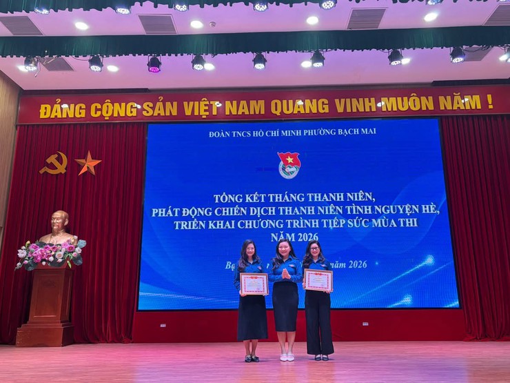 Phường Bạch Mai: 🌟 KHỞI ĐỘNG MÙA HÈ TÌNH NGUYỆN 2026 CÙNG TUỔI TRẺ PHƯỜNG BẠCH MAI 🌟- Ảnh 3.
