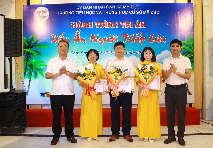 Trường TH & THCS Mỹ Đức: Chuyến hành trình dấu ấn người thắp lửa- Ảnh 10.