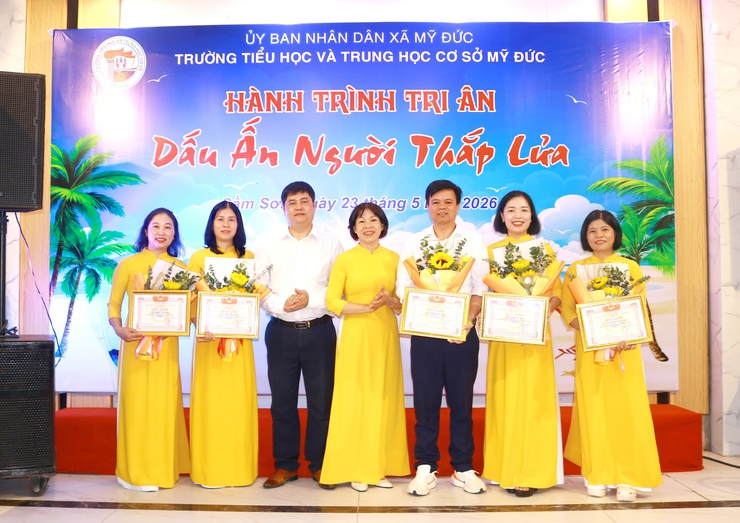 Trường TH & THCS Mỹ Đức: Chuyến hành trình dấu ấn người thắp lửa- Ảnh 11.