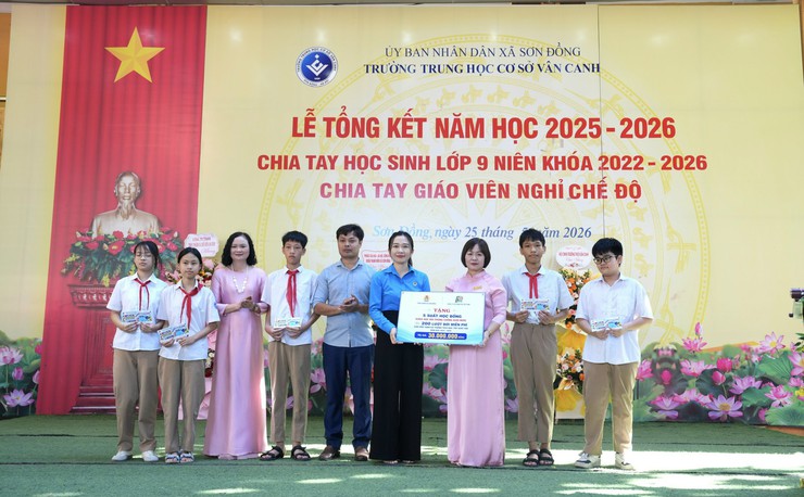 THCS Vân Canh tổ chức Lễ tổng kết năm học 2025 - 2026- Ảnh 3.