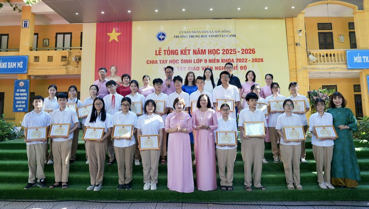 THCS Vân Canh tổ chức Lễ tổng kết năm học 2025 - 2026- Ảnh 4.