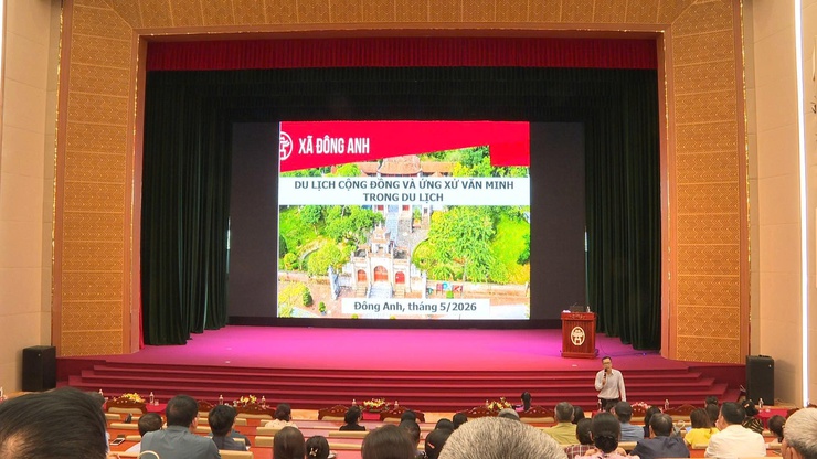 Xã Đông Anh bồi dưỡng kiến thức ứng xử văn minh du lịch, phát triển du lịch cộng đồng năm 2026- Ảnh 1.