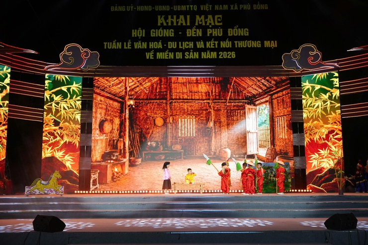 Chương trình nghệ thuật “Hào khí Thánh Gióng – Vang mãi ngàn năm” Lan tỏa niềm tự hào quê hương Phù Đổng anh hùng- Ảnh 9.