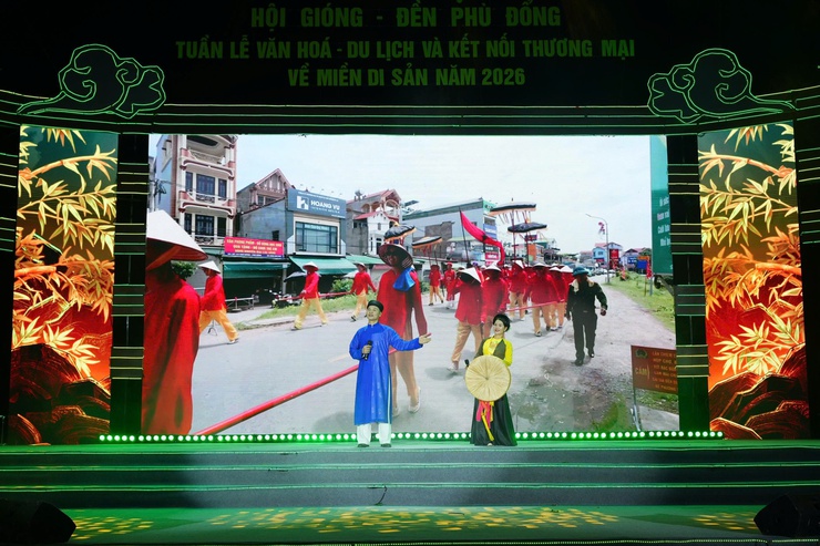 Chương trình nghệ thuật “Hào khí Thánh Gióng – Vang mãi ngàn năm” Lan tỏa niềm tự hào quê hương Phù Đổng anh hùng- Ảnh 10.