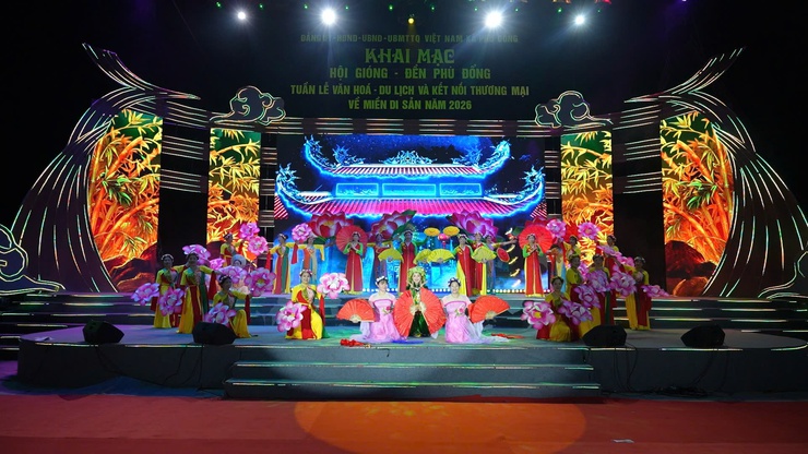 Chương trình nghệ thuật “Hào khí Thánh Gióng – Vang mãi ngàn năm” Lan tỏa niềm tự hào quê hương Phù Đổng anh hùng- Ảnh 11.