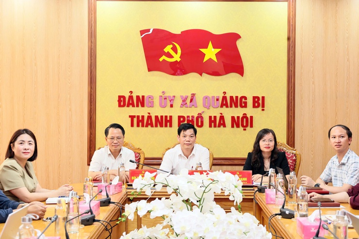 Xã Quảng Bị  tham dự hội nghị trực tuyến Báo cáo viên Trung ương toàn quốc tháng 6/2026- Ảnh 3.