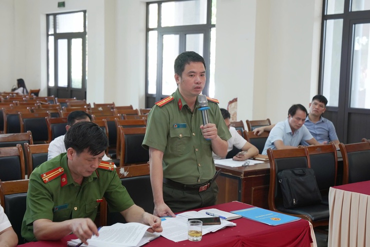 UBND xã Thiên Lộc tổ chức Hội nghị triển khai phương án cưỡng chế thi hành Quyết định xử phạt vi phạm hành chính đối với các công trình vi phạm đất đai tại thôn Mạch Lũng, thôn Đại Độ- Ảnh 8.