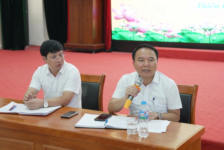 UBND xã Thiên Lộc tổ chức Hội nghị triển khai phương án cưỡng chế thi hành Quyết định xử phạt vi phạm hành chính đối với các công trình vi phạm đất đai tại thôn Mạch Lũng, thôn Đại Độ- Ảnh 10.
