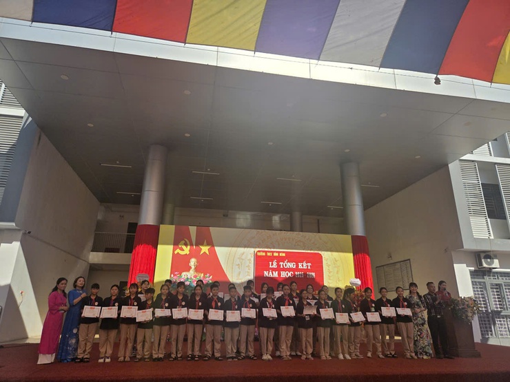 Trường THCS Bình Minh tổng kết năm học với nhiều dấu ấn- Ảnh 5.