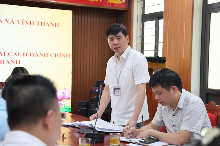 Vĩnh Thanh quyết liệt nâng cao chất lượng cải cách hành chính, lấy sự hài lòng của người dân làm thước đo.- Ảnh 3.