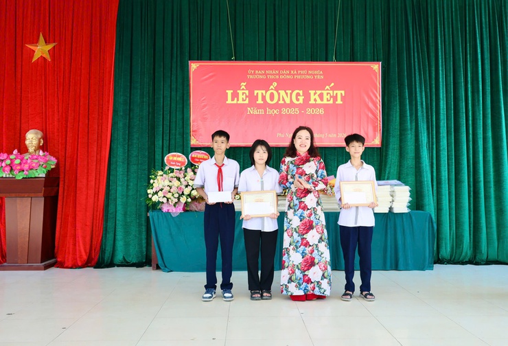 Trường THCS Đông Phương Yên tổng kết năm học 2025-2026- Ảnh 17.