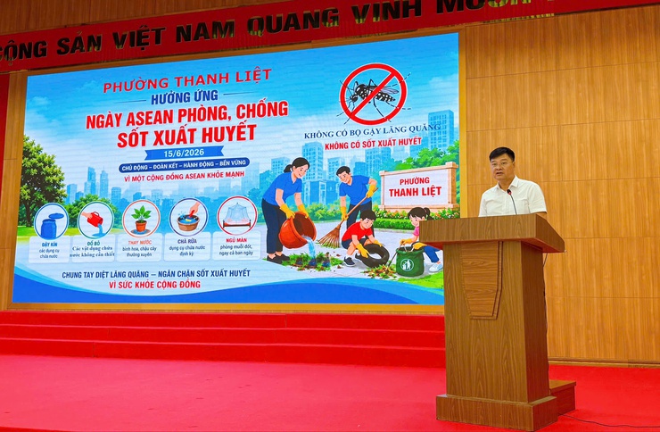 Phường Thanh Liệt: Hưởng ứng Ngày ASEAN phòng, chống sốt xuất huyết lần thứ 16 - Ảnh 8.