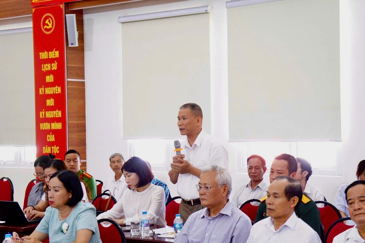 Đảng bộ phường Phú Thượng tổ chức tọa đàm nâng cao chất lượng sinh hoạt chi bộ gắn với xây dựng mô hình “Chi bộ bốn tốt”- Ảnh 8.