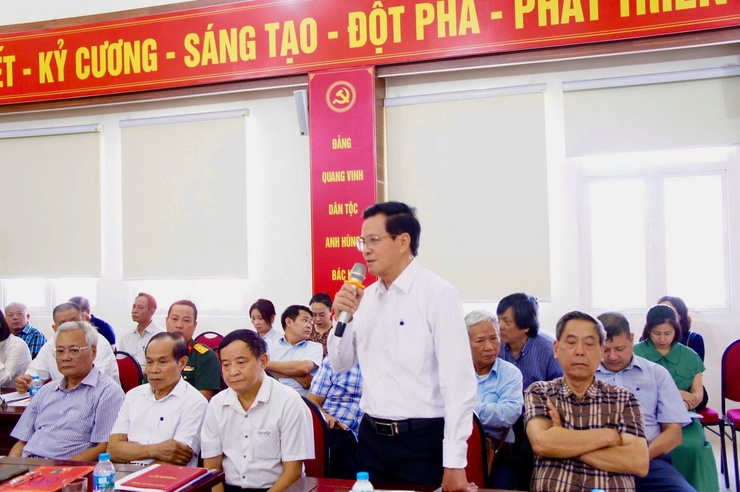 Đảng bộ phường Phú Thượng tổ chức tọa đàm nâng cao chất lượng sinh hoạt chi bộ gắn với xây dựng mô hình “Chi bộ bốn tốt”- Ảnh 10.