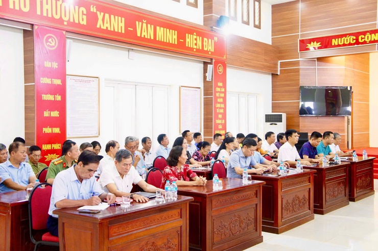 Đảng bộ phường Phú Thượng tổ chức tọa đàm nâng cao chất lượng sinh hoạt chi bộ gắn với xây dựng mô hình “Chi bộ bốn tốt”- Ảnh 2.