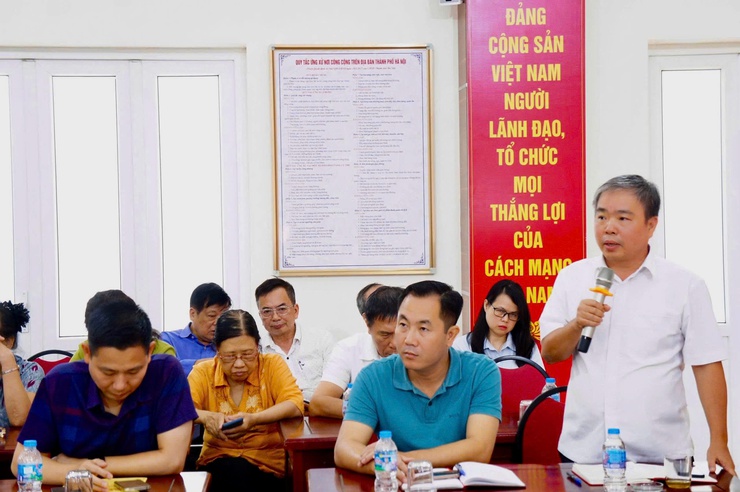 Đảng bộ phường Phú Thượng tổ chức tọa đàm nâng cao chất lượng sinh hoạt chi bộ gắn với xây dựng mô hình “Chi bộ bốn tốt”- Ảnh 5.