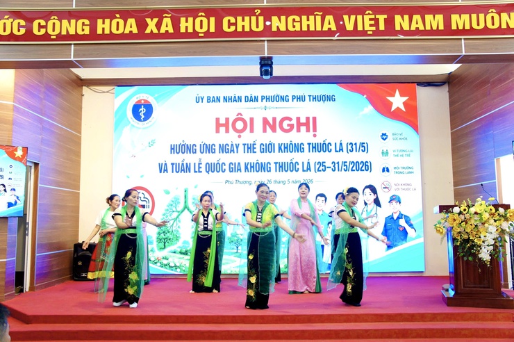 Phường Phú Thượng hưởng ứng Tuần lễ Quốc gia không thuốc lá và Ngày Thế giới không thuốc lá năm 2026- Ảnh 3.