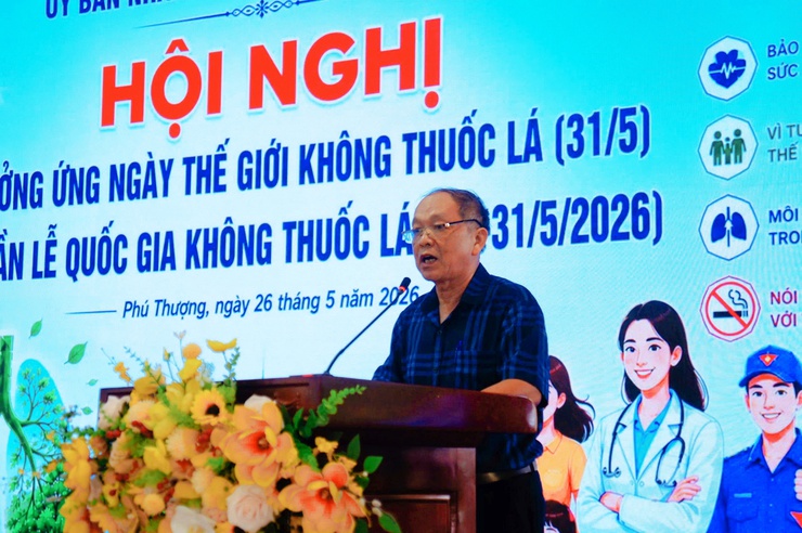 Phường Phú Thượng hưởng ứng Tuần lễ Quốc gia không thuốc lá và Ngày Thế giới không thuốc lá năm 2026- Ảnh 6.