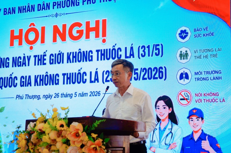 Phường Phú Thượng hưởng ứng Tuần lễ Quốc gia không thuốc lá và Ngày Thế giới không thuốc lá năm 2026- Ảnh 5.
