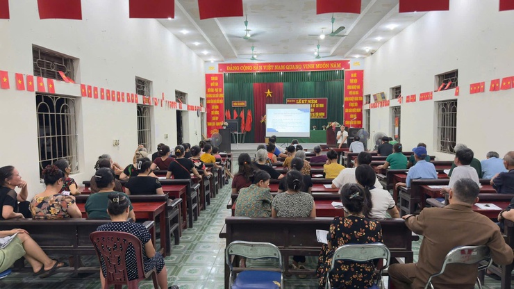 TRUYỀN THÔNG PHÒNG CHỐNG BỆNH SỐT XUẤT HUYẾT TẠI THÔN TẢO DƯƠNG VÀ CHÂU MAI - Ảnh 1.