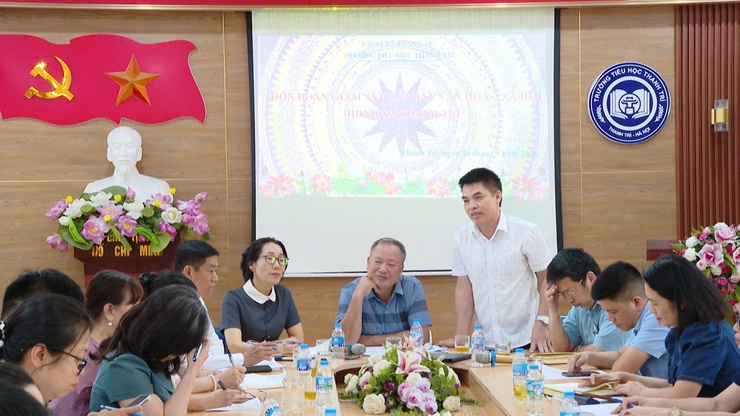 BAN VĂN HÓA – XÃ HỘI HĐND XÃ THANH TRÌ GIÁM SÁT CÔNG TÁC VỆ SINH AN TOÀN THỰC PHẨM TẠI TRƯỜNG TIỂU HỌC THANH TRÌ- Ảnh 1.
