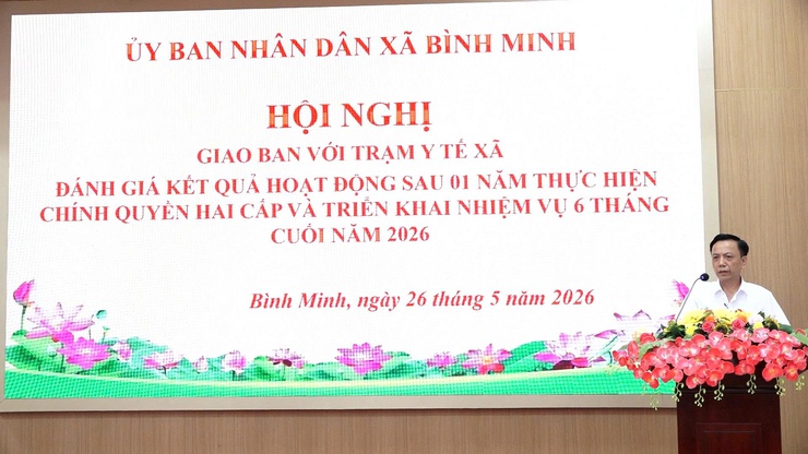 Bình Minh nâng cao chất lượng y tế cơ sở sau một năm vận hành mô hình chính quyền địa phương hai cấp- Ảnh 2.