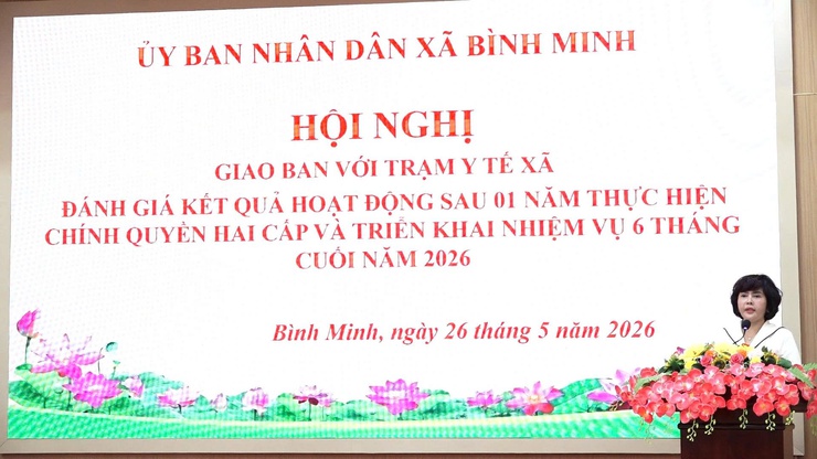 Bình Minh nâng cao chất lượng y tế cơ sở sau một năm vận hành mô hình chính quyền địa phương hai cấp- Ảnh 9.