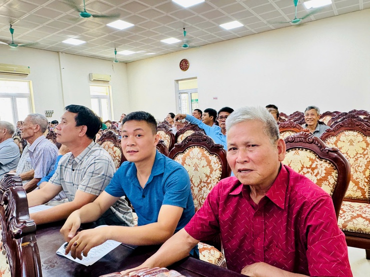 Nam Phù lấy ý kiến nhân dân đặt tên 3 tuyến đường triển khai đồng bố công tác đánh số nhà- Ảnh 2.