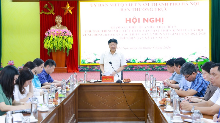 Hội nghị giám sát hiệu quả thực hiện Chương trình mục tiêu quốc gia phát triển kinh tế - xã hội vùng đồng bào dân tộc thiểu số và miền núi giai đoạn 2021 - 2026 tại xã Yên Xuân- Ảnh 1.
