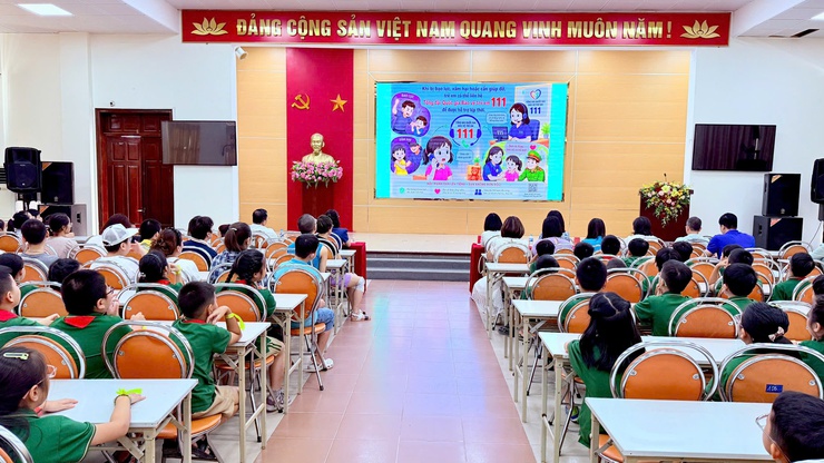 Phường Kim Liên tổ chức Lễ phát động Tháng hành động vì trẻ em năm 2026- Ảnh 6.