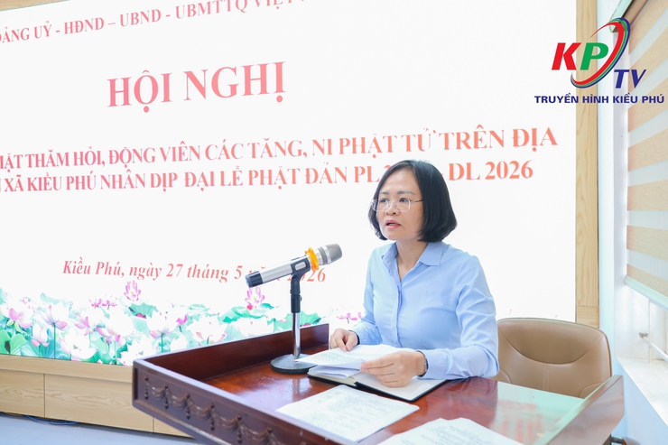 Xã Kiều Phú tổ chức gặp mặt, chúc mừng Chư tôn đức Tăng Ni và đồng bào Phật tử nhân dịp Đại lễ Phật đản Phật lịch 2570 – Dương lịch 2026- Ảnh 5.