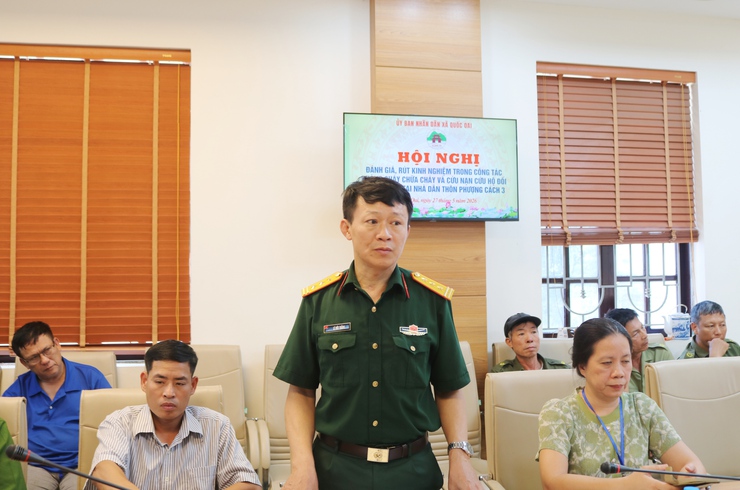 Quốc Oai rút kinh nghiệm công tác phòng cháy chữa cháy và cứu nạn cứu hộ sau vụ cháy tại Thôn Phượng Cách 3- Ảnh 10.