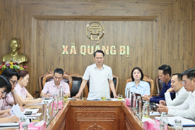 Xã Quảng Bị công bố quyết định thành lập Ban đại diện Hội đồng quản trị Ngân hàng Chính sách xã hội- Ảnh 8.
