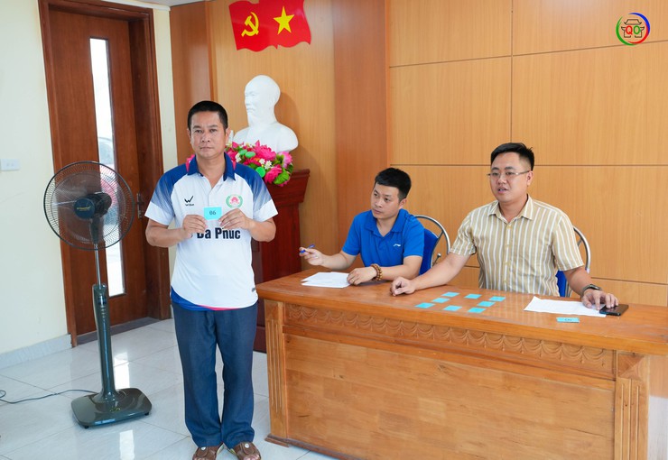 Họp chuyên môn, bốc thăm chia bảng thi đấu Giải bóng đá nam U40+ xã Quốc Oai lần thứ I năm 2026- Ảnh 10.
