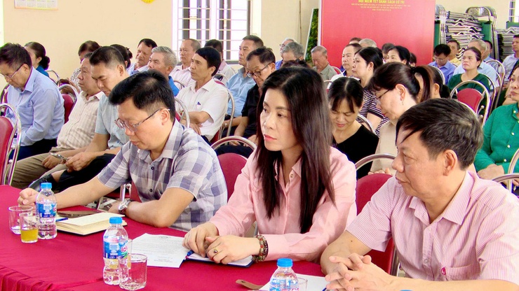 Hội nghị tiếp xúc cử tri trước kỳ họp thứ Ba HĐND xã Thư Lâm khóa II, nhiệm kỳ 2026 – 2031 tại Tổ đại biểu số 1 (Đơn vị bầu cử số 1 và số 2)- Ảnh 8.