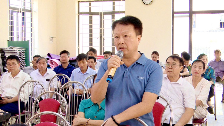 Hội nghị tiếp xúc cử tri trước kỳ họp thứ Ba HĐND xã Thư Lâm khóa II, nhiệm kỳ 2026 – 2031 tại Tổ đại biểu số 1 (Đơn vị bầu cử số 1 và số 2)- Ảnh 17.