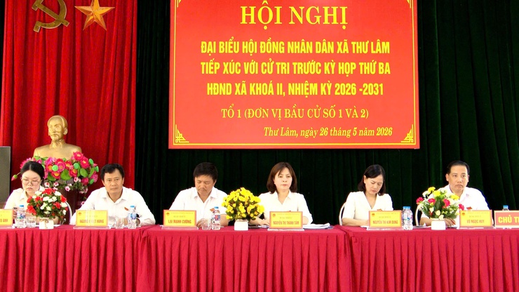 Hội nghị tiếp xúc cử tri trước kỳ họp thứ Ba HĐND xã Thư Lâm khóa II, nhiệm kỳ 2026 – 2031 tại Tổ đại biểu số 1 (Đơn vị bầu cử số 1 và số 2)- Ảnh 21.
