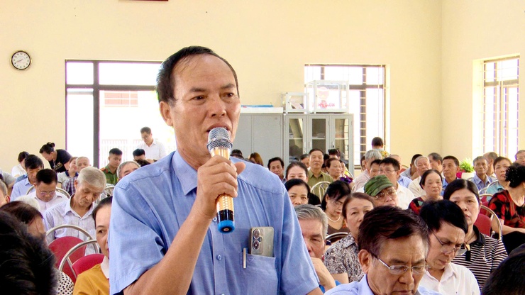 Hội nghị tiếp xúc cử tri trước kỳ họp thứ Ba HĐND xã Thư Lâm khóa II, nhiệm kỳ 2026 – 2031 tại Tổ đại biểu số 1 (Đơn vị bầu cử số 1 và số 2)- Ảnh 18.