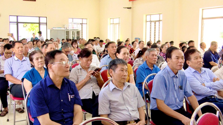 Hội nghị tiếp xúc cử tri trước kỳ họp thứ Ba HĐND xã Thư Lâm khóa II, nhiệm kỳ 2026 – 2031 tại Tổ đại biểu số 1 (Đơn vị bầu cử số 1 và số 2)- Ảnh 20.