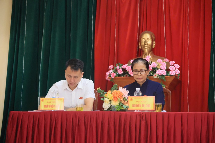 Hội nghị Đại biểu Hội đồng nhân dân xã Thư Lâm Tiếp xúc cử tri trước kỳ họp thứ Ba Hội đồng nhân dân xã khóa II, nhiệm kỳ 2026- 2031- Tổ đại biểu số 4 ( Đơn vị bầu cử số 7 và 8).- Ảnh 3.