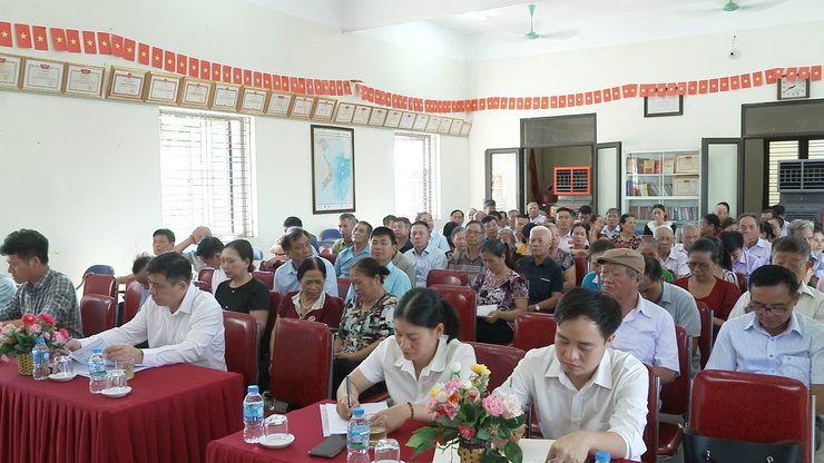 Hội nghị Đại biểu Hội đồng nhân dân xã Thư Lâm Tiếp xúc cử tri trước kỳ họp thứ Ba, Hội đồng nhân dân xã khóa II, nhiệm kỳ 2026-2031 - Tổ 5 (Đơn vị bầu cử số 9 và số 10)- Ảnh 10.