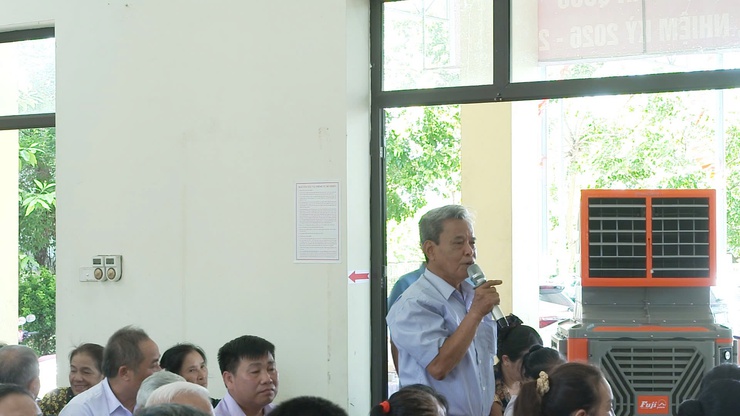 Hội nghị Đại biểu Hội đồng nhân dân xã Thư Lâm Tiếp xúc cử tri trước kỳ họp thứ Ba, Hội đồng nhân dân xã khóa II, nhiệm kỳ 2026-2031 - Tổ 5 (Đơn vị bầu cử số 9 và số 10)- Ảnh 4.