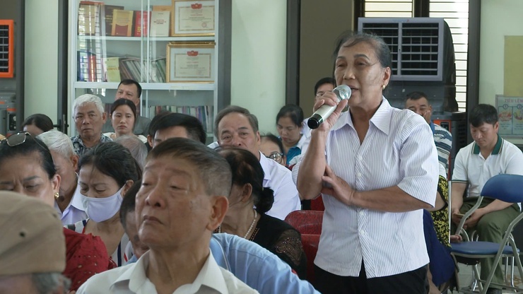 Hội nghị Đại biểu Hội đồng nhân dân xã Thư Lâm Tiếp xúc cử tri trước kỳ họp thứ Ba, Hội đồng nhân dân xã khóa II, nhiệm kỳ 2026-2031 - Tổ 5 (Đơn vị bầu cử số 9 và số 10)- Ảnh 6.