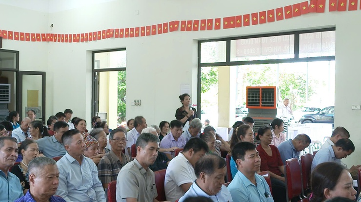 Hội nghị Đại biểu Hội đồng nhân dân xã Thư Lâm Tiếp xúc cử tri trước kỳ họp thứ Ba, Hội đồng nhân dân xã khóa II, nhiệm kỳ 2026-2031 - Tổ 5 (Đơn vị bầu cử số 9 và số 10)- Ảnh 7.