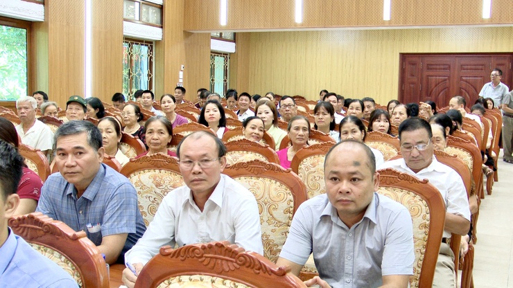 Hội nghị tiếp xúc cử tri trước Kỳ họp thứ Ba HĐND xã Thư Lâm khóa II, nhiệm kỳ 2026 – 2031 tại Tổ đại biểu số 2- Ảnh 7.